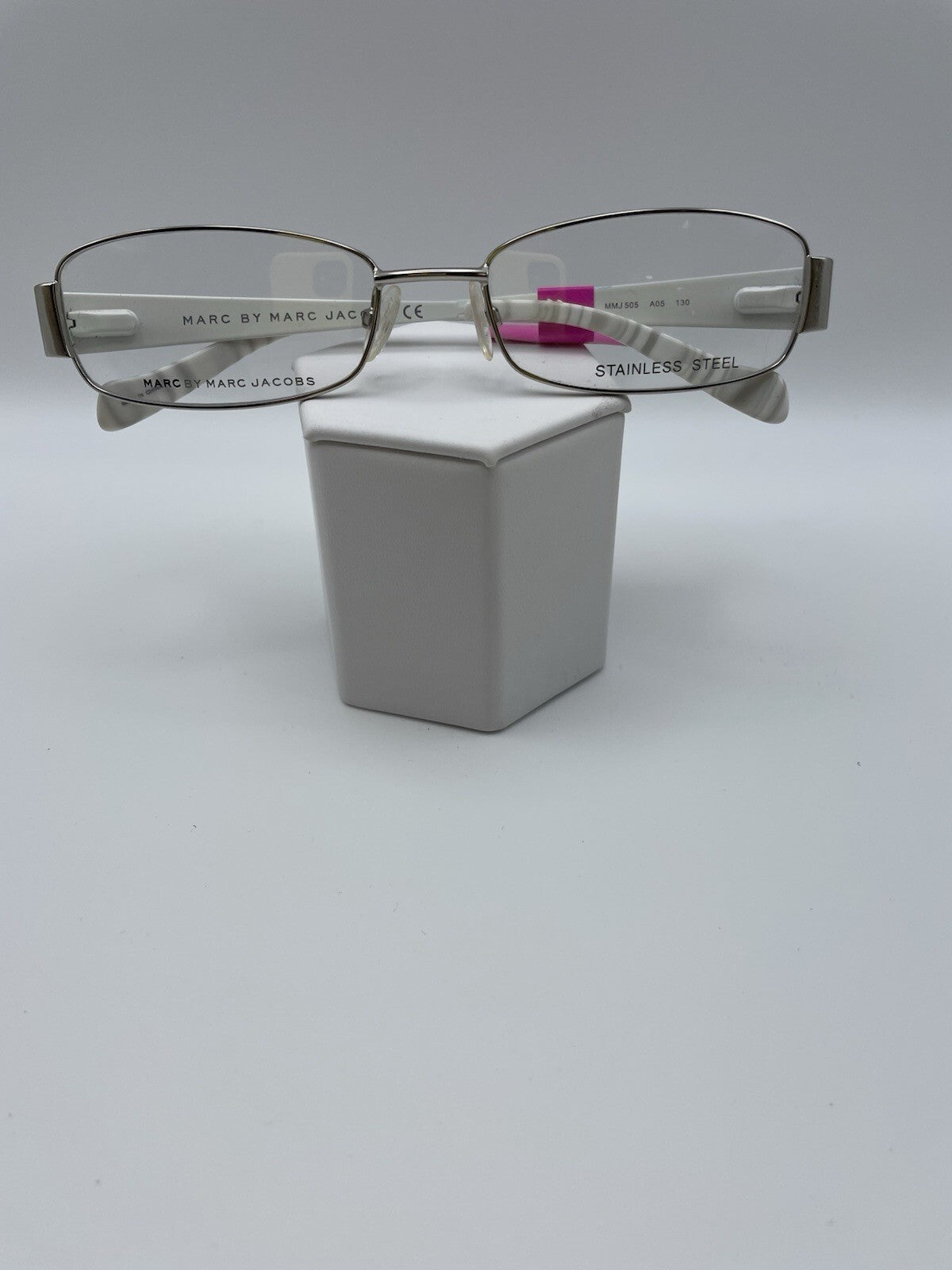 Marc by Marc Jacobs MMJ505 Model 53 Eye Silver/White NEW