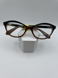 Zac Posen Brand Irene Model 50 Eye Chocolate NEW