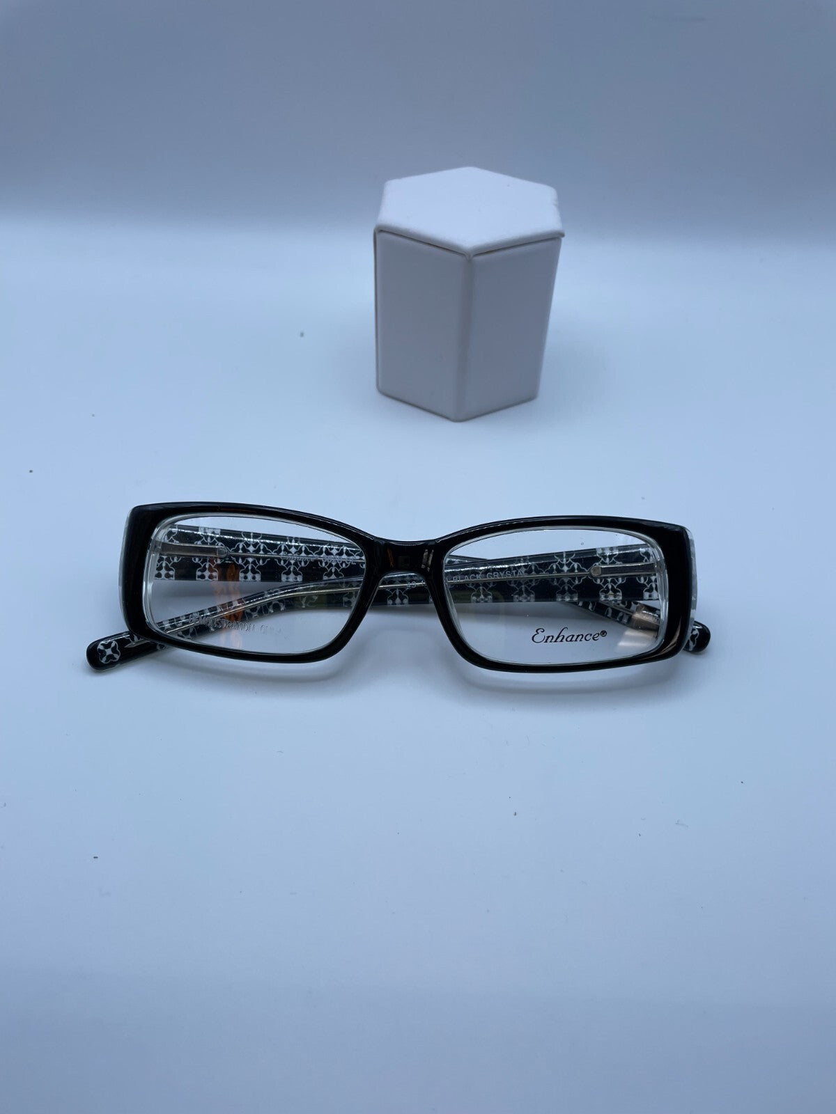 Enhance Brand 3828 Model 49 Eye Blk/Crystal NEW