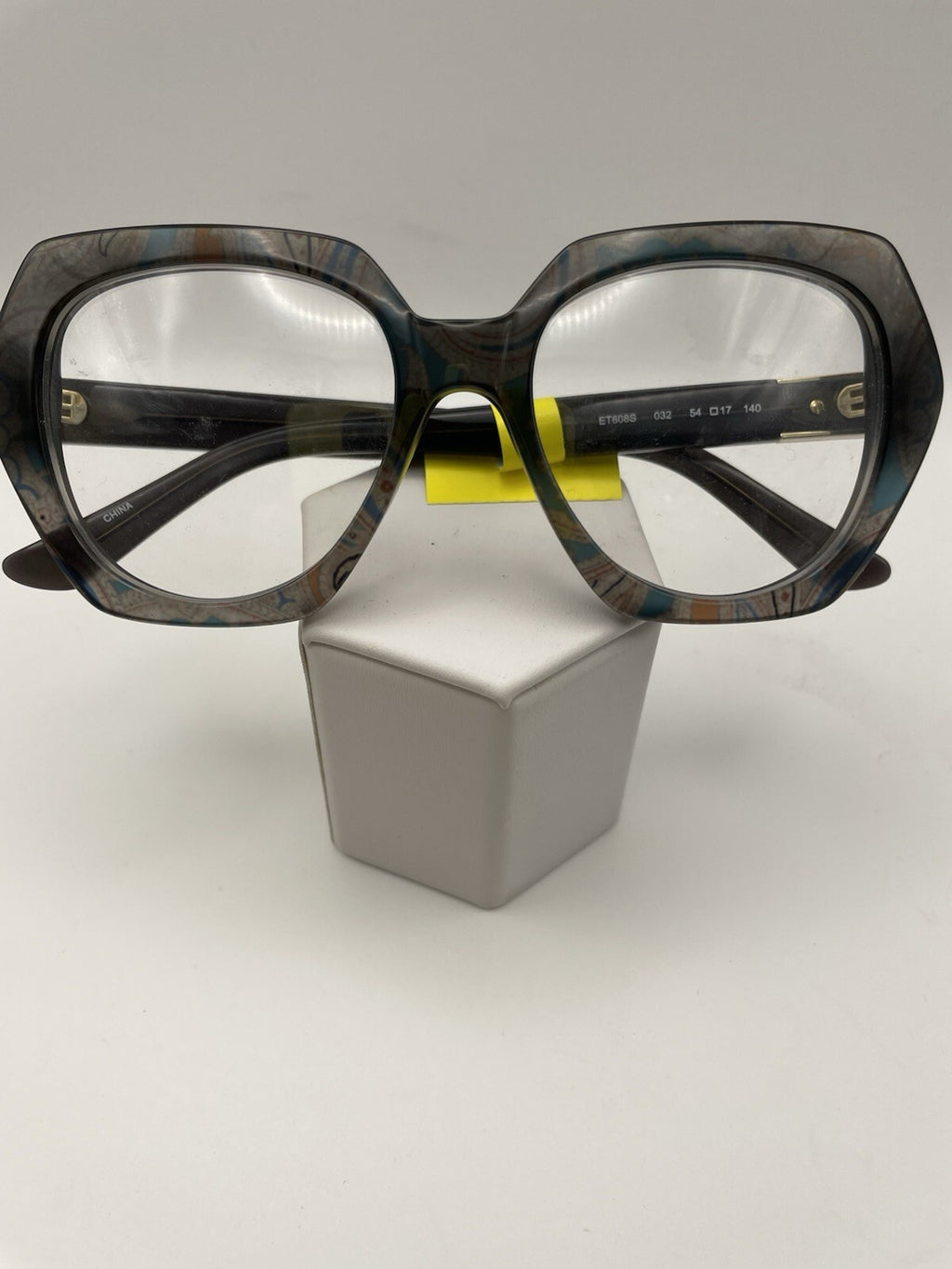 ETRO Brand ET608S Model 54 Eye Gray Tortoise NEW