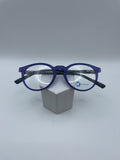 Modern Optical Brand Dabble Model 45 Eye Black/Blue Matte NEW