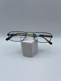Elasta by Safilo Brand Library 1321 Model 54 Eye Blue/Silver NEW