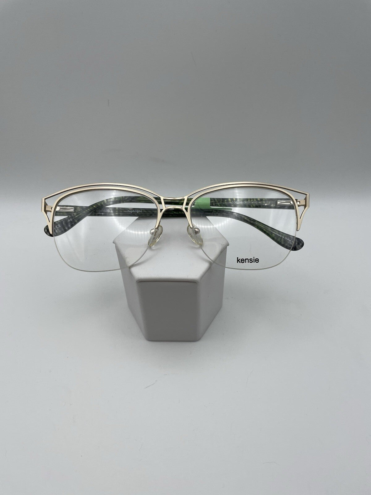 Kensie Brand Highlight Model 55 Eye Gold/Green NEW