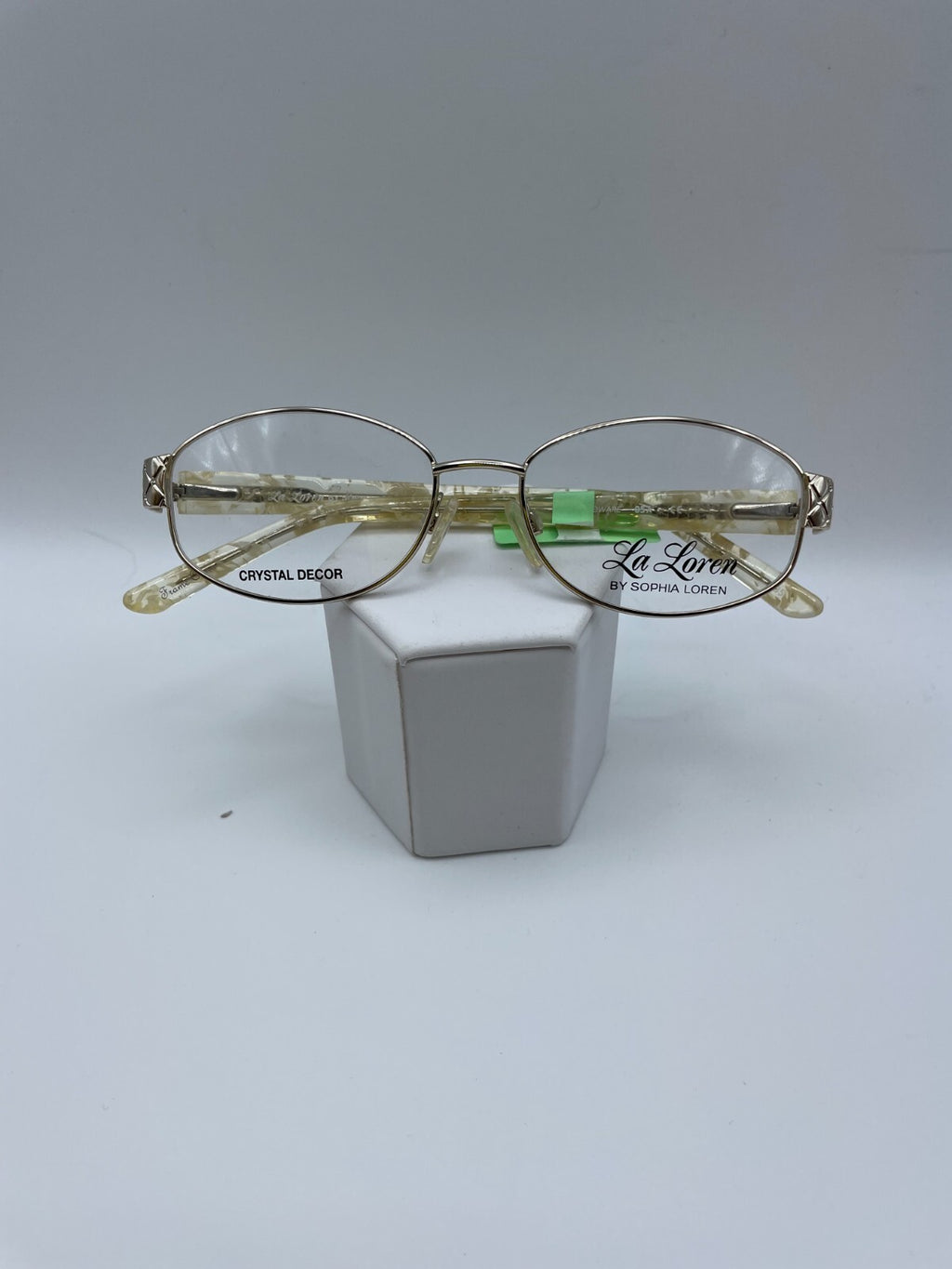 La Loren By Sophia Loren Eyewear Brand 913 Model 52 Eye Gold NEW