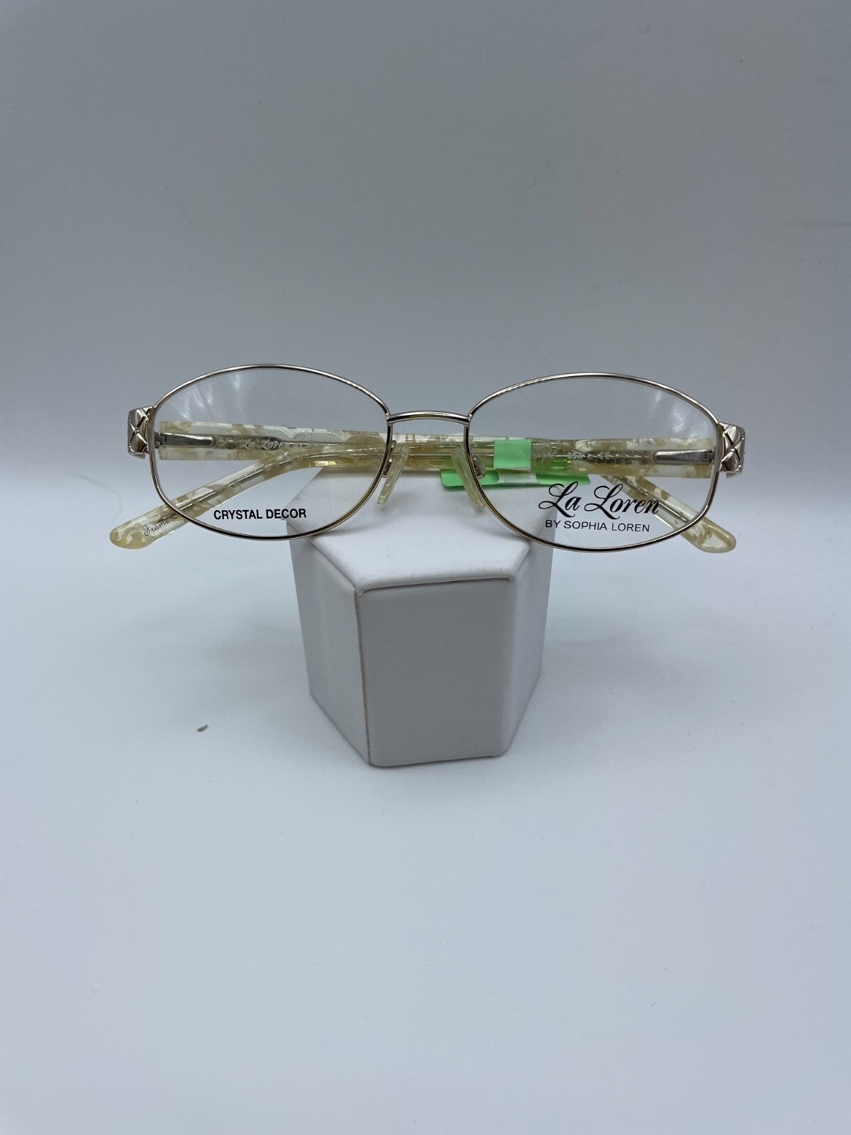 La Loren By Sophia Loren Eyewear Brand 913 Model 52 Eye Gold NEW