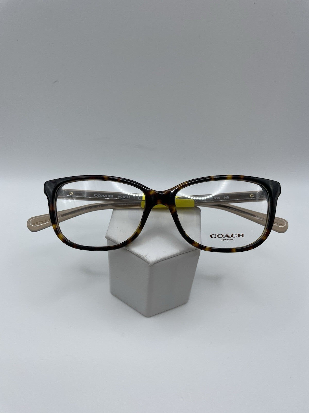 Coach Brand HC 6143 T Model 52 Eye Dark Tortoise NEW