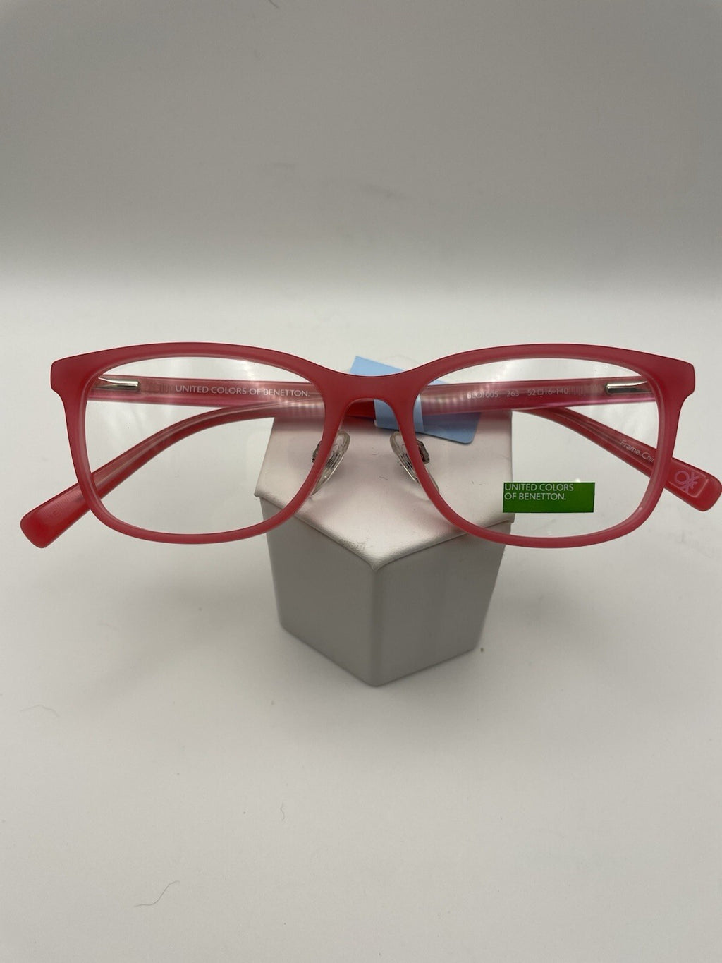 United Colors Of Benetton Brand BEO1005 Model 52 Eye Pink NEW