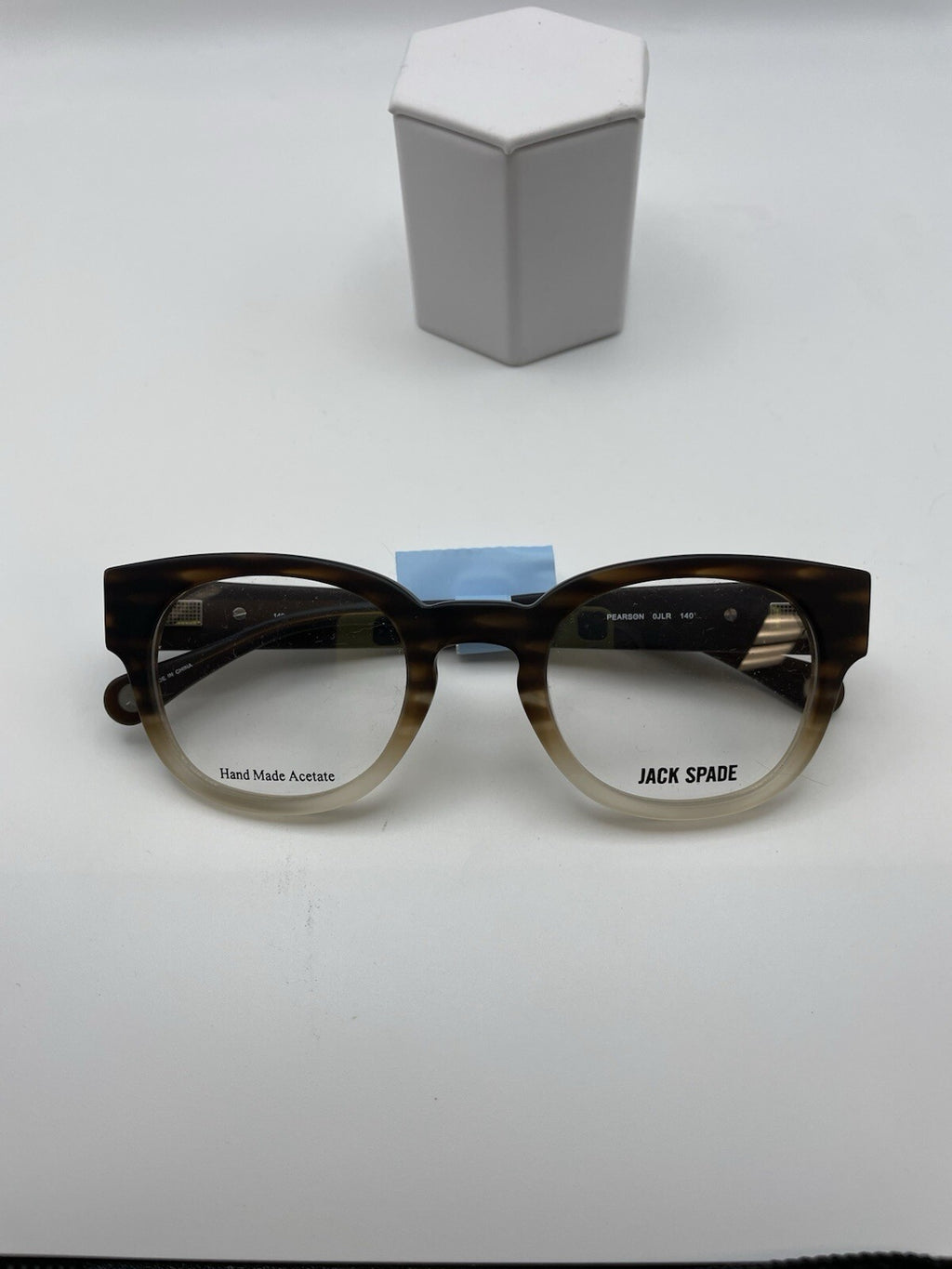 Jack Spade Brand Pearson Model 47 Eye Tortoise Fade NEW