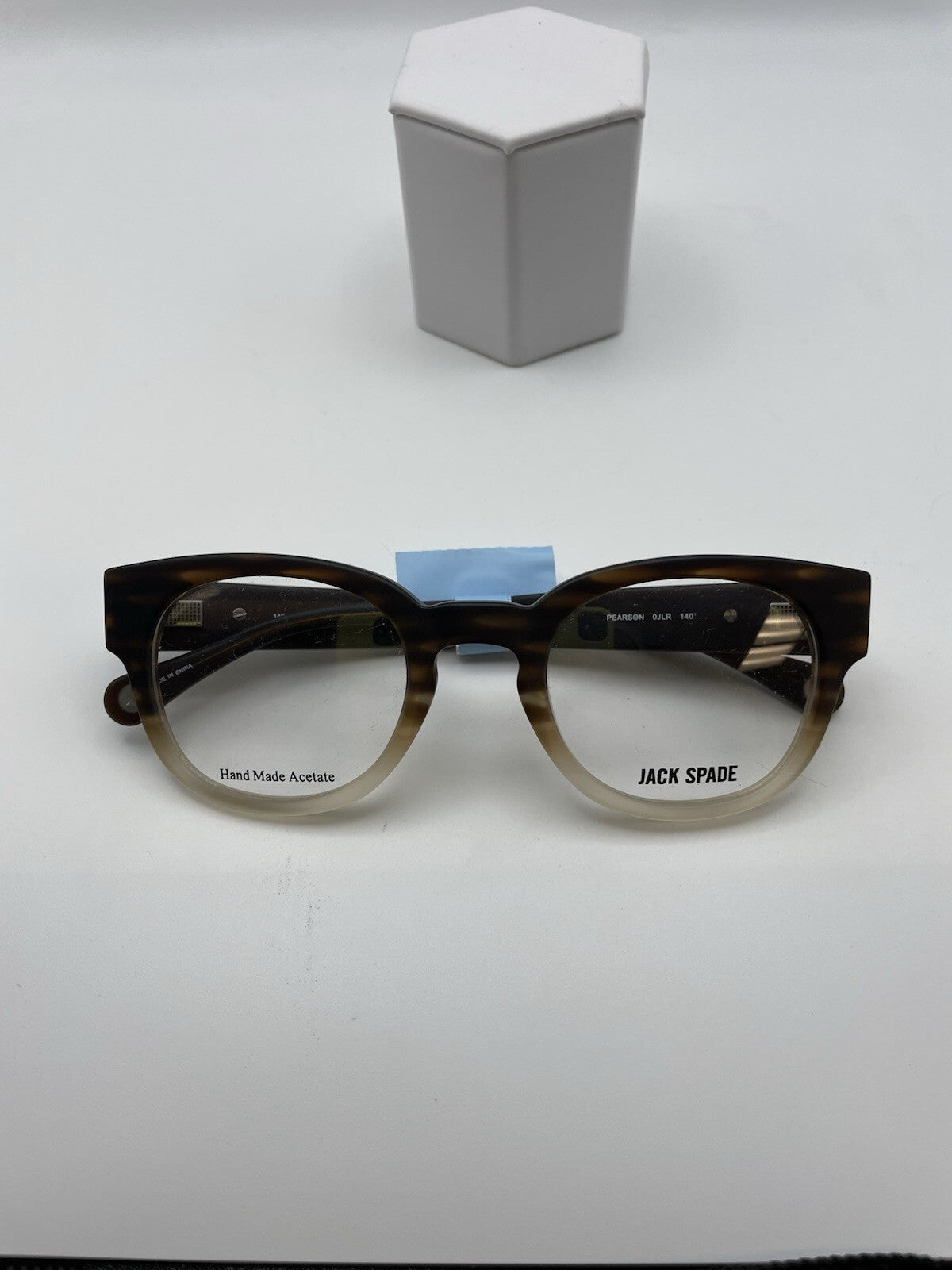 Jack Spade Brand Pearson Model 47 Eye Tortoise Fade NEW