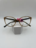 VERA WANG Brand Harrietta Model 53 Eye Brown/Crystal NEW