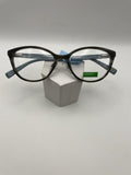 United Colors Of Benetton Brand BEO1004 Model 53 Eye Blue/Gray NEW