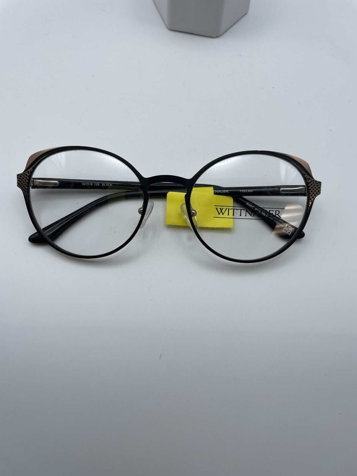 Wittnauer Brand Thelma Model 52 Eye Black NEW