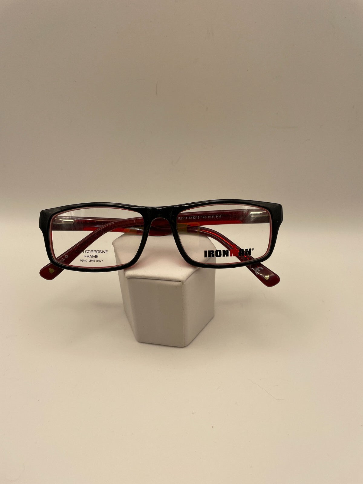 Ironman Brand IM301 Model 54 Eye Black/Red NEW