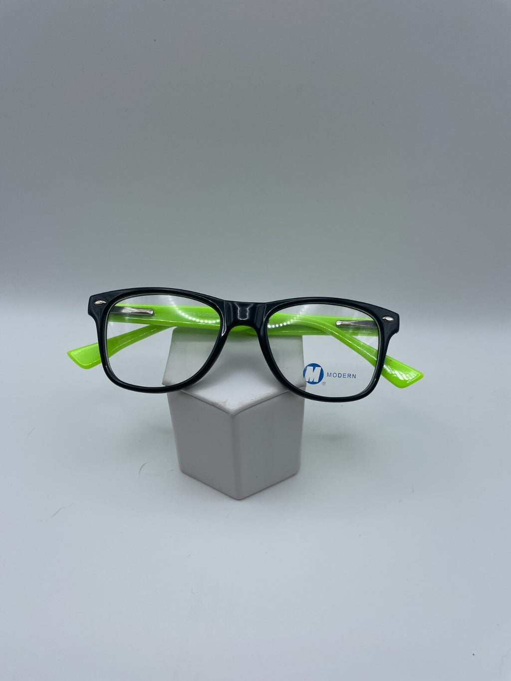 Modern Optical Brand Goodies Model 45 Eye Black/Lime NEW