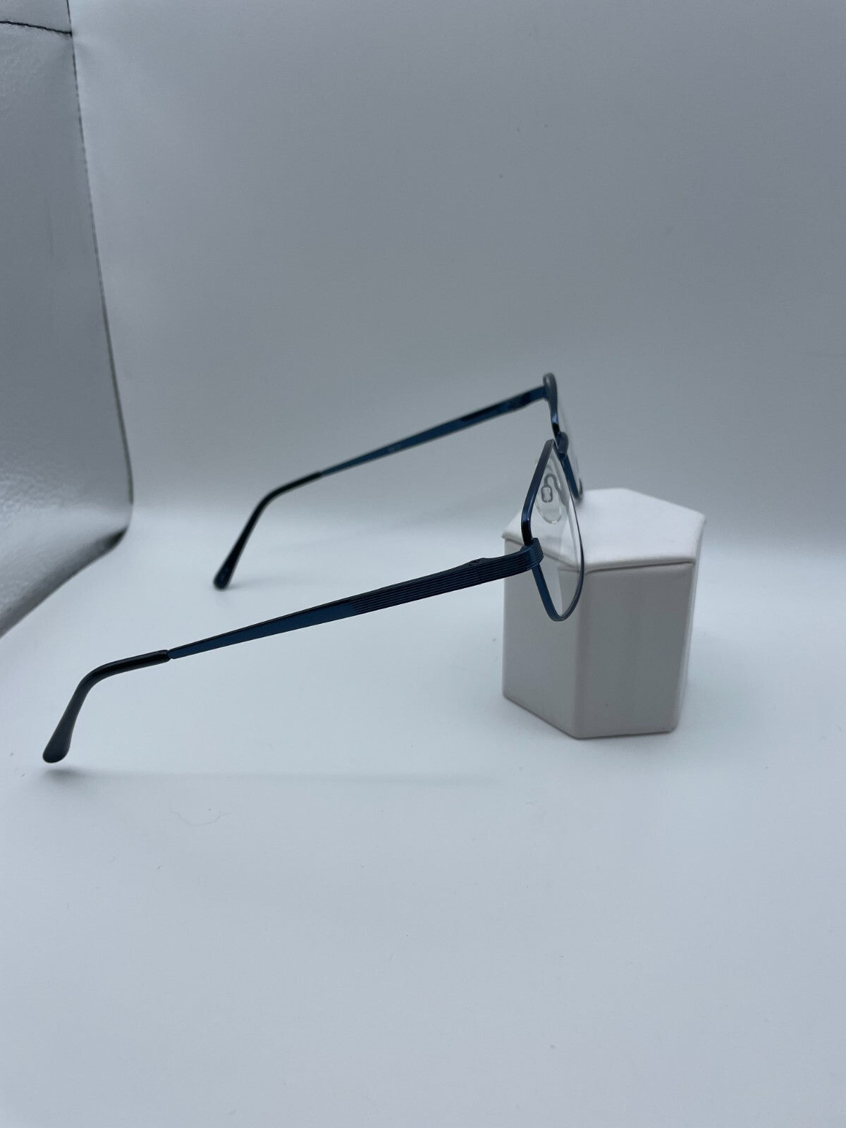 Modern Optical Brand BO Model 55 Eye Matte Navy NEW