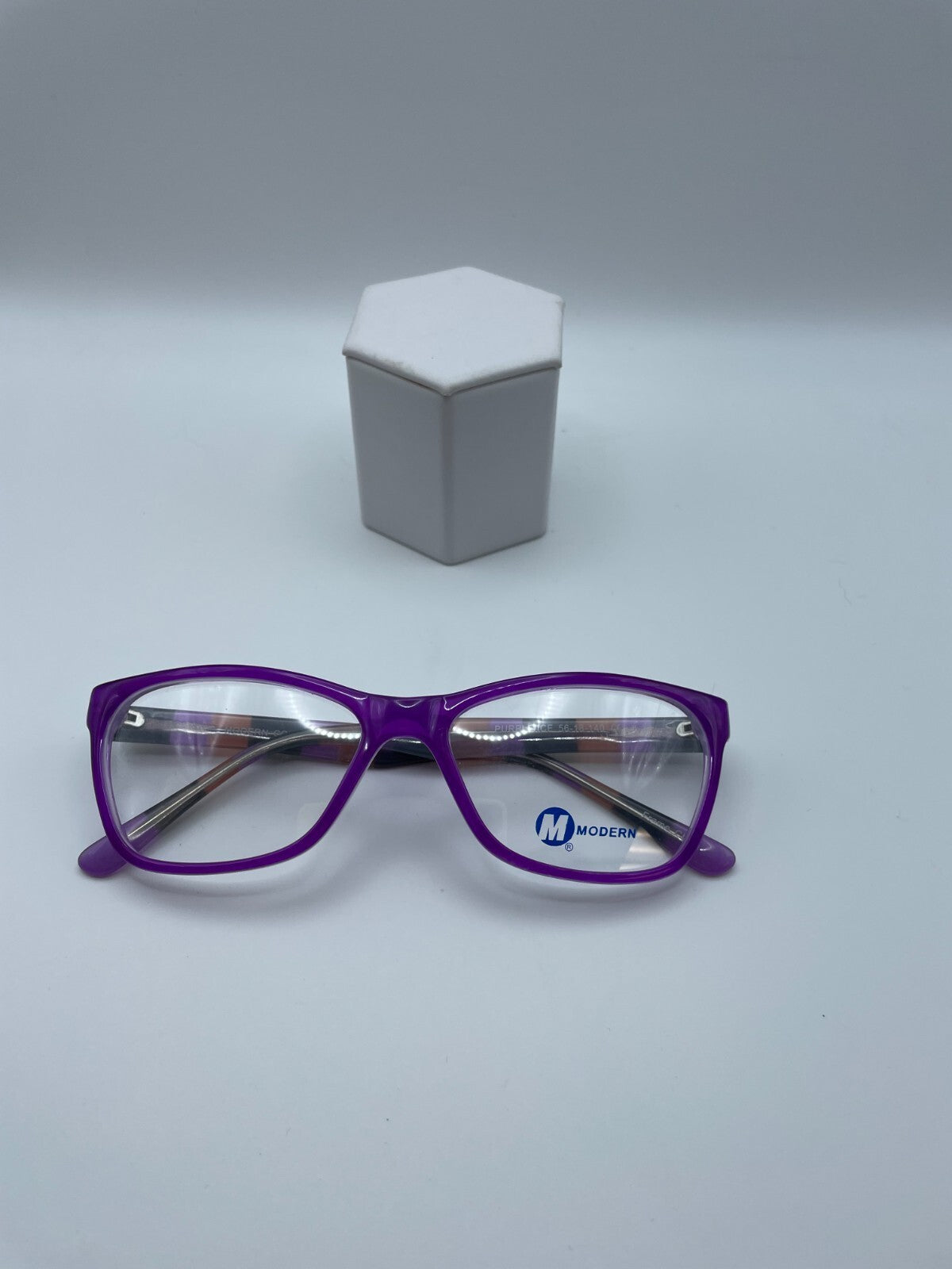 Modern Optical Brand Connect Model 56 Eye Purple/Ice NEW