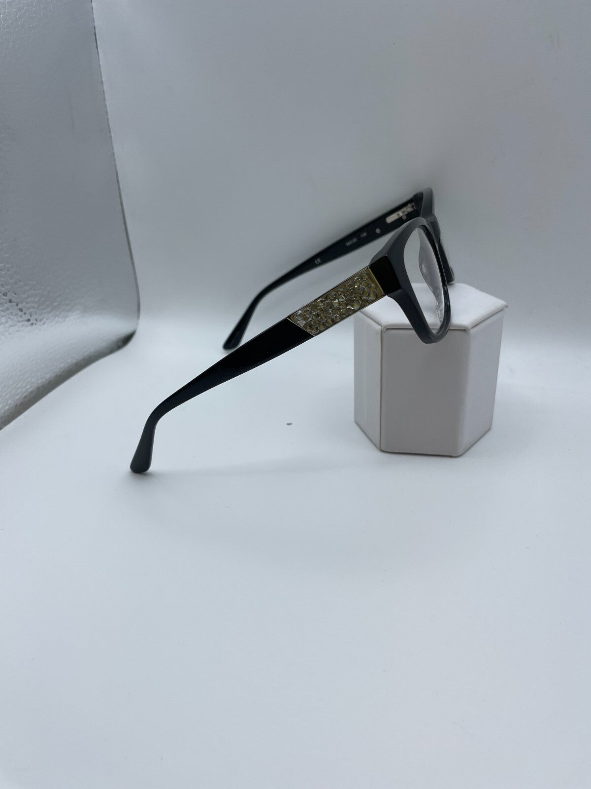 Luxe Eyewear Brand 340 Model 52 Eye Black NEW