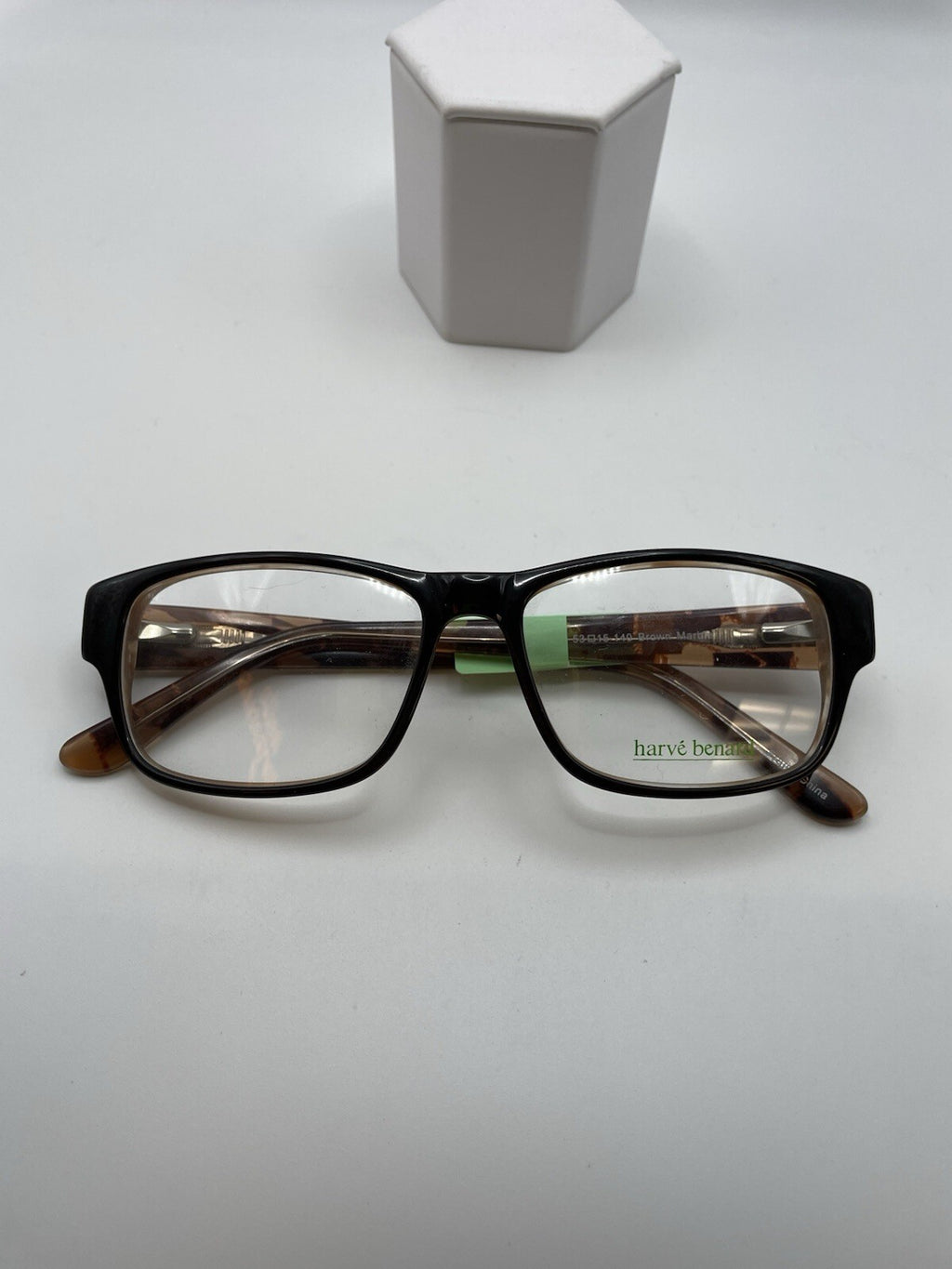 harvé benard Brand HB615 Model 53 Eye Brown Marble NEW￼