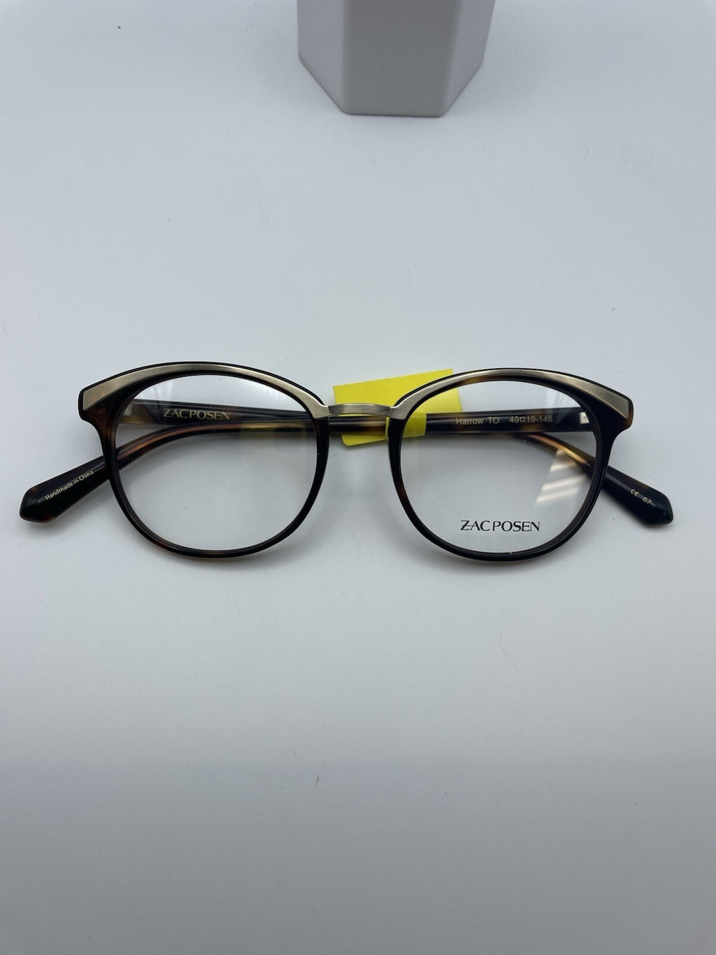 Zac Posen Brand Harrow Model 49 Eye Tortoise NEW