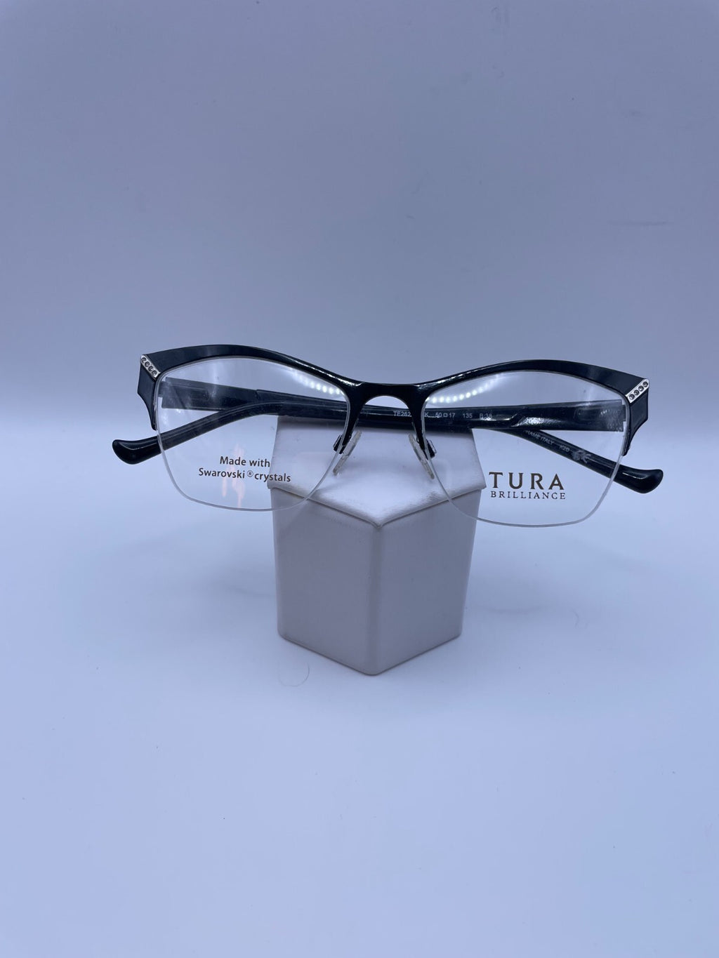 Tura Brand TE262 Model 50 Eye Black NEW