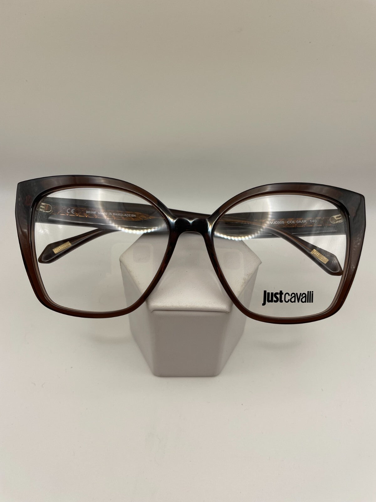 Just Cavalli Brand VJC005 Model 56 Eye Brown NEW