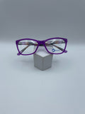 Modern Optical Brand Connect Model 56 Eye Purple/Ice NEW