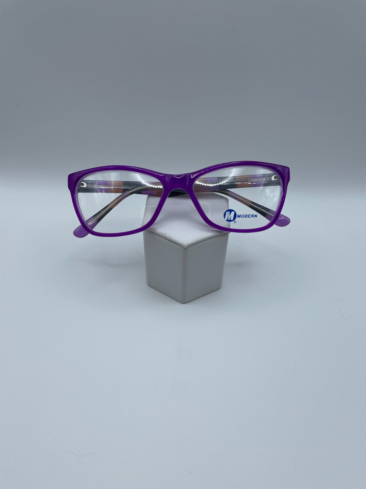 Modern Optical Brand Connect Model 56 Eye Purple/Ice NEW