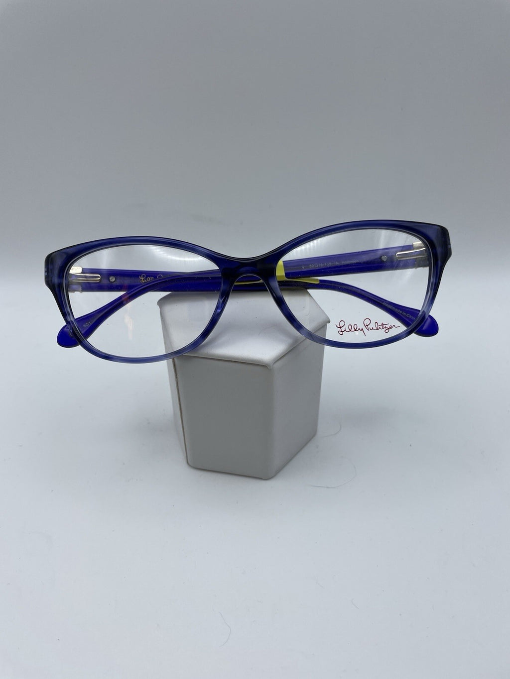 Lily Pulitzer Brand Holbrook Model 52 Eye Indigo NEW