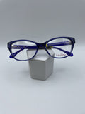 Lily Pulitzer Brand Holbrook Model 52 Eye Indigo NEW