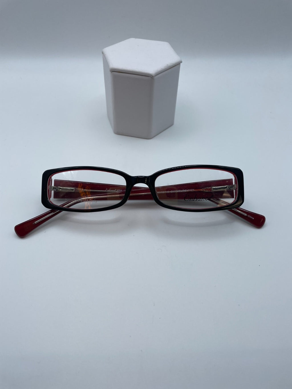 Enhance Brand 3709 Model 51 Eye Onyx/Burgundy Fade NEW