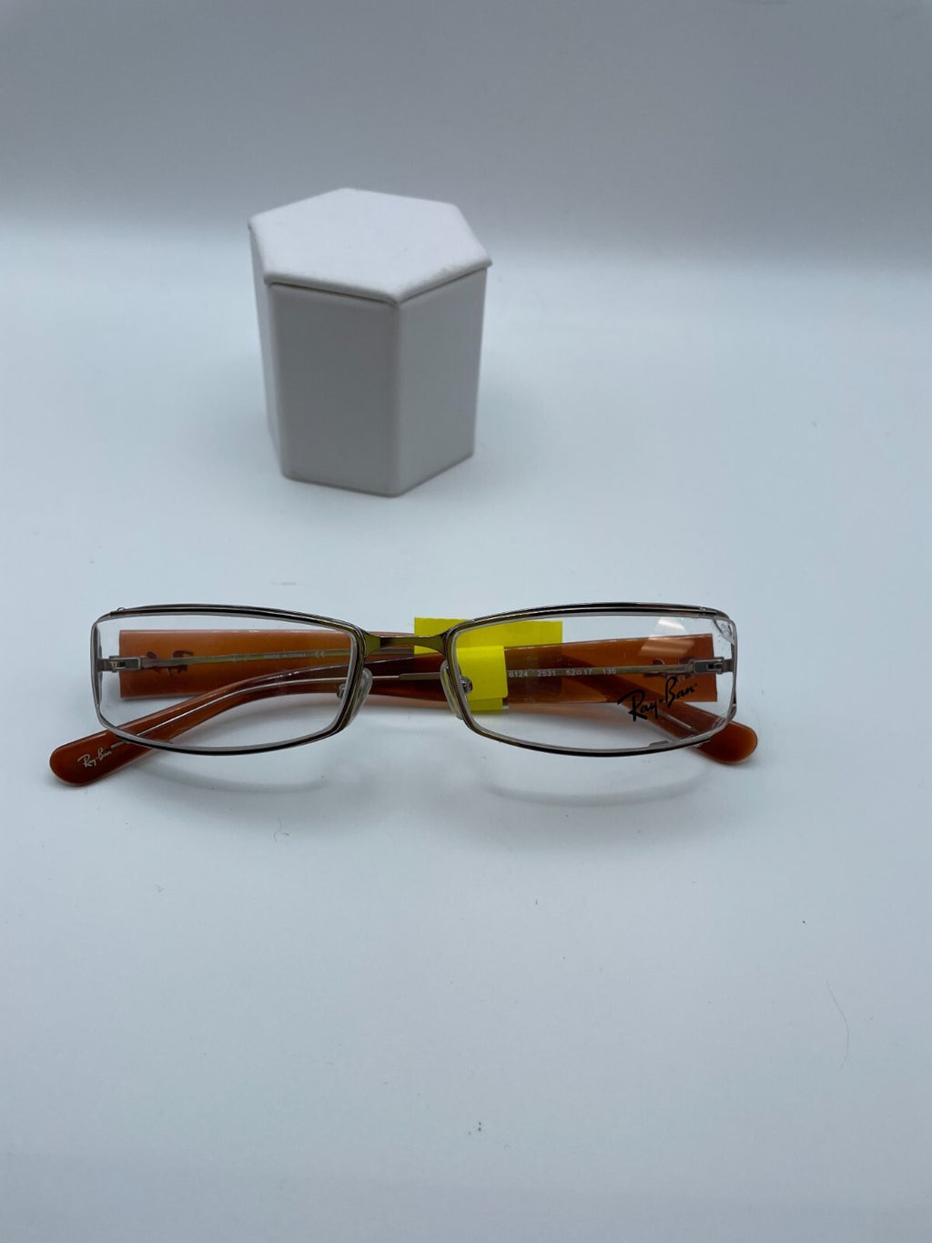 Ray-Ban Brand RB 6124 Model 52 Eye Brown Crystal NEW
