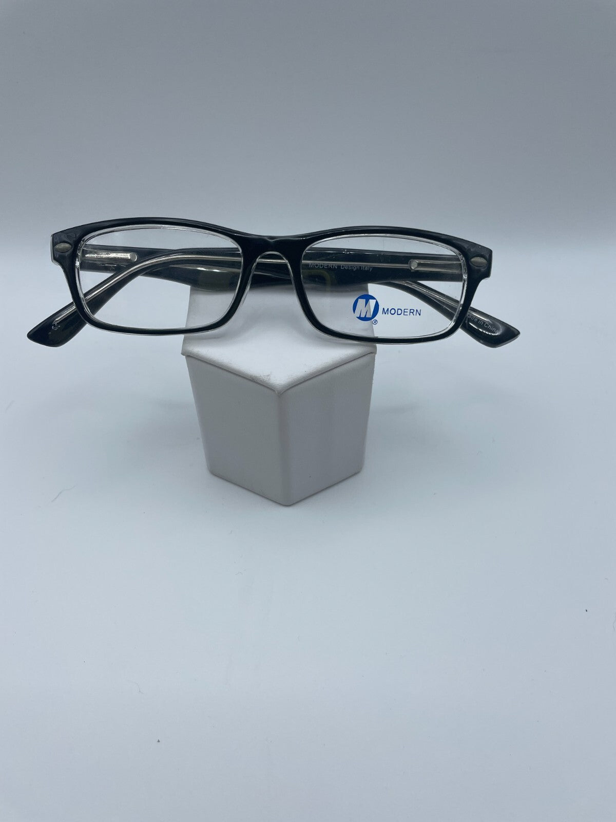 Modern Optical Brand Care Model 46 Eye Blk/Crystal NEW