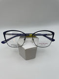 Isaac Mizrahi Brand IM30044 Model 52 Eye Navy NEW