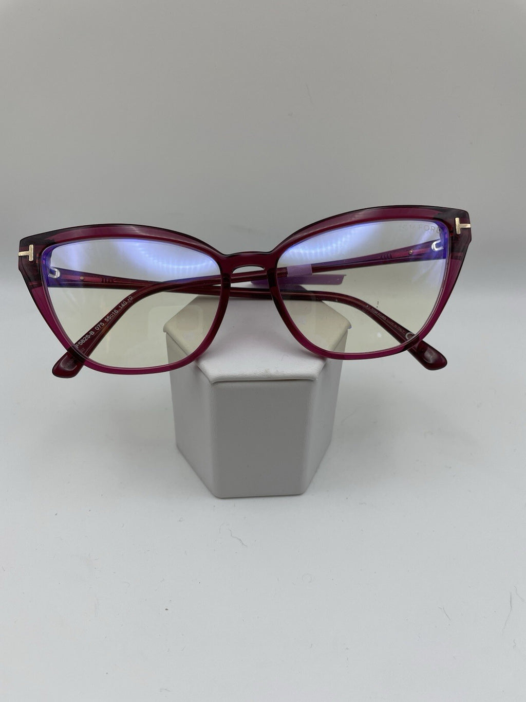 TOM FORD Brand TF 5825-B Model 55 Eye Shiny Fuchsia NEW