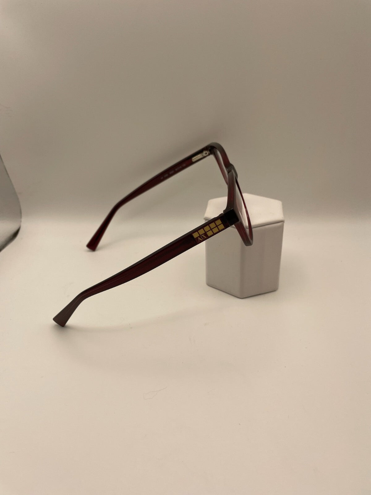 Armani Exchange Brand AX 3006 Model 52 Eye Berry Transparent NEW