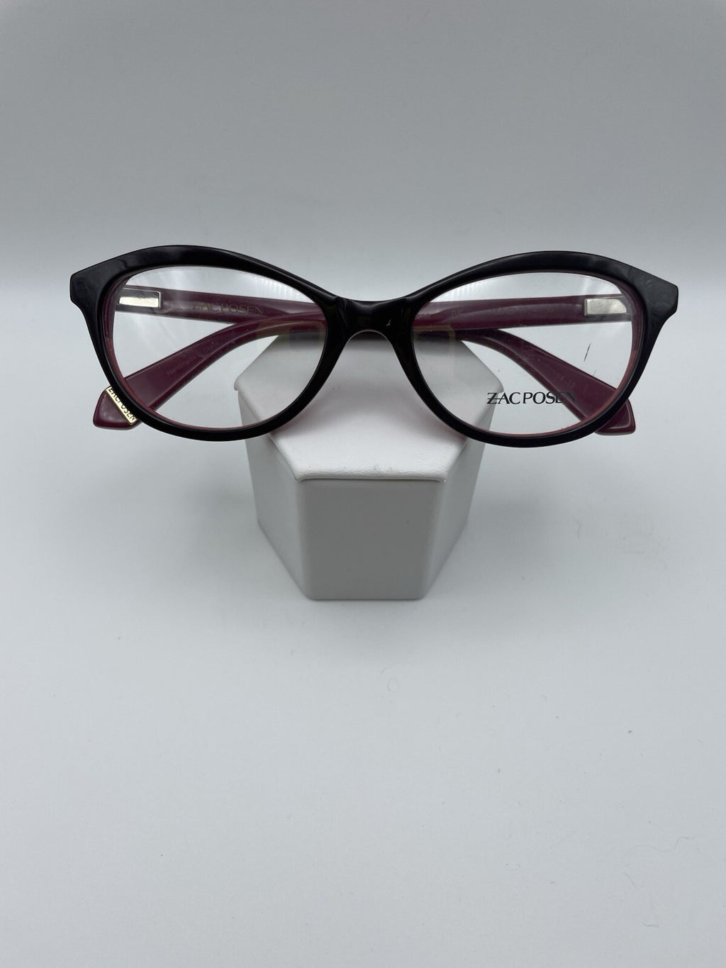 Zac Posen Brand Irene Model 50 Eye Burgundy NEW