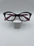 Zac Posen Brand Irene Model 50 Eye Burgundy NEW