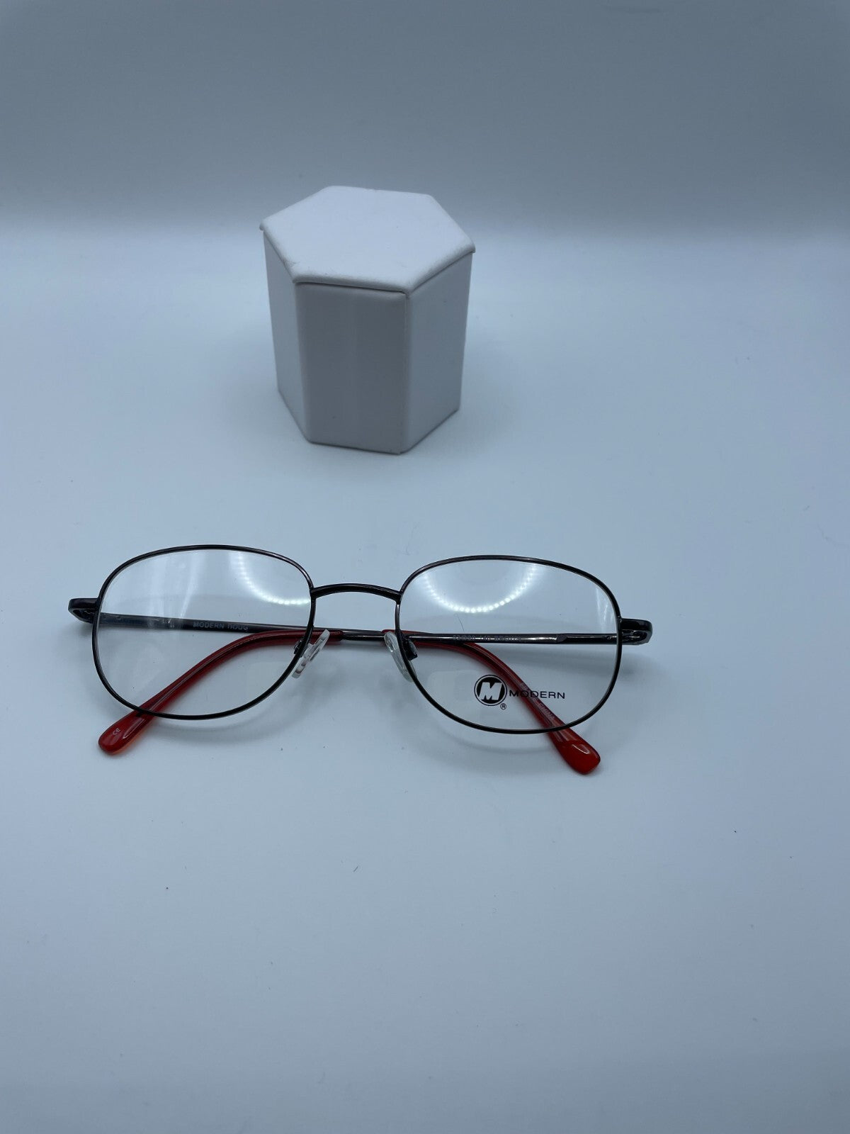 Modern Optical Brand Doug Model 52 Eye Brown NEW