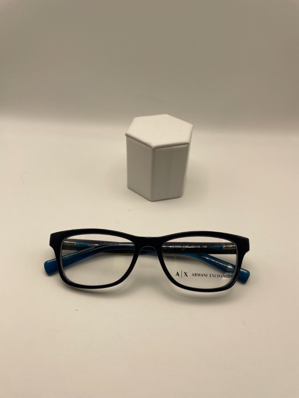 Armani Exchange Brand AX 3030 Model 52 Eye Blue NEW