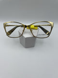 Zac Posen Brand Ida Model 53 Eye Yellow Gold NEW