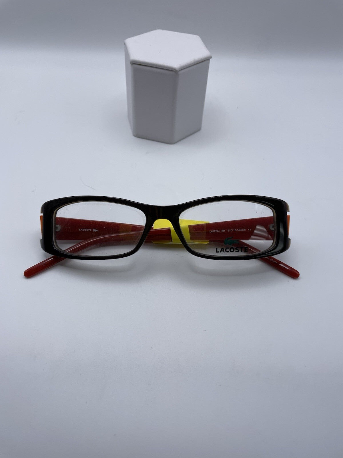 Lacoste Brand LA12244 Model 51 Eye Tort/Red NEW