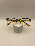 Coach Brand HC 5078 T Model 50 Eye Satin Black/Honey Mosaic New