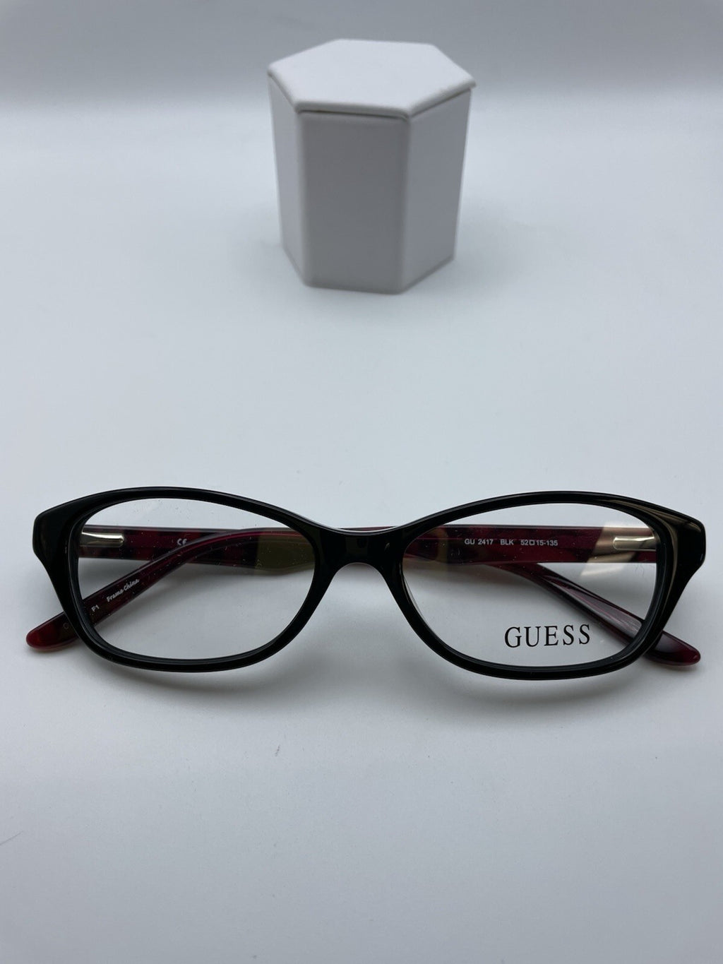 Guess Brand GU 2417 Model 52 Eye Black NEW