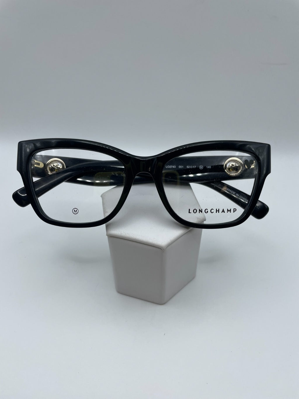Longchamp Brand LO2743 Model 52 Eye Black NEW