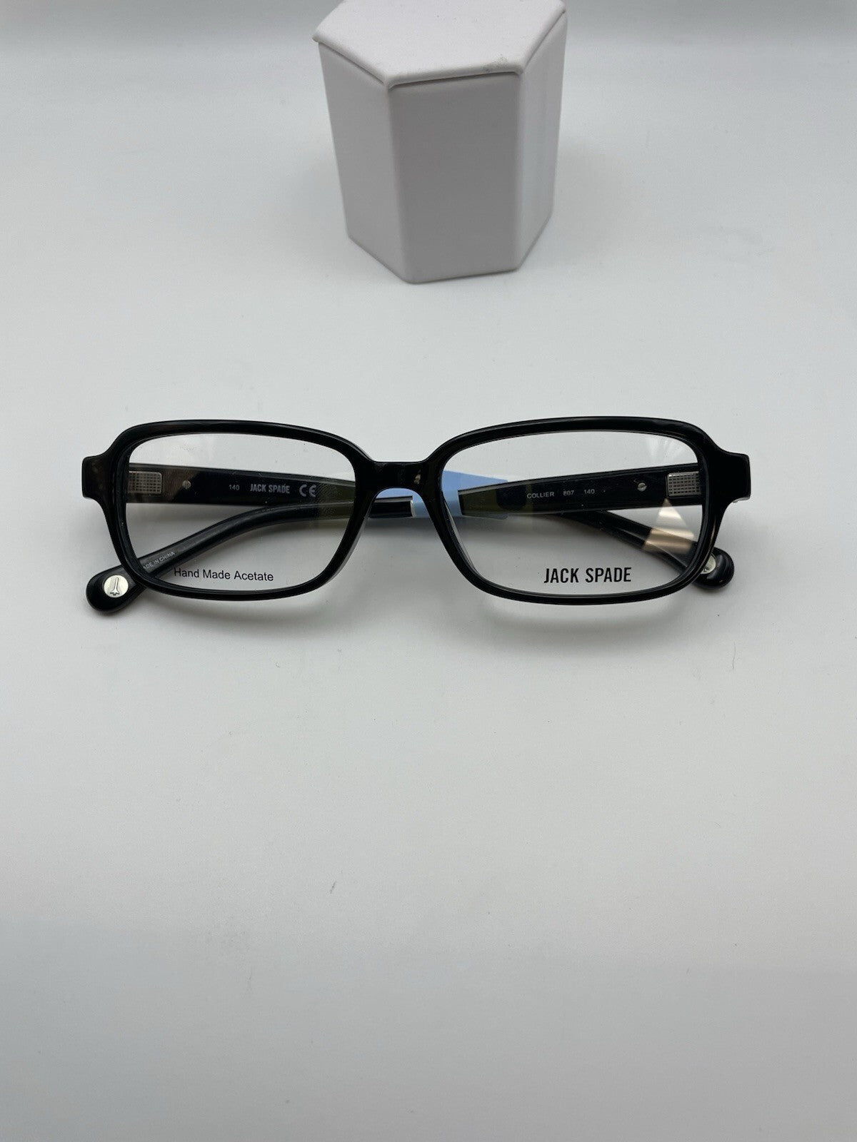 Jack Spade Brand Collier Model 53 Eye Black NEW