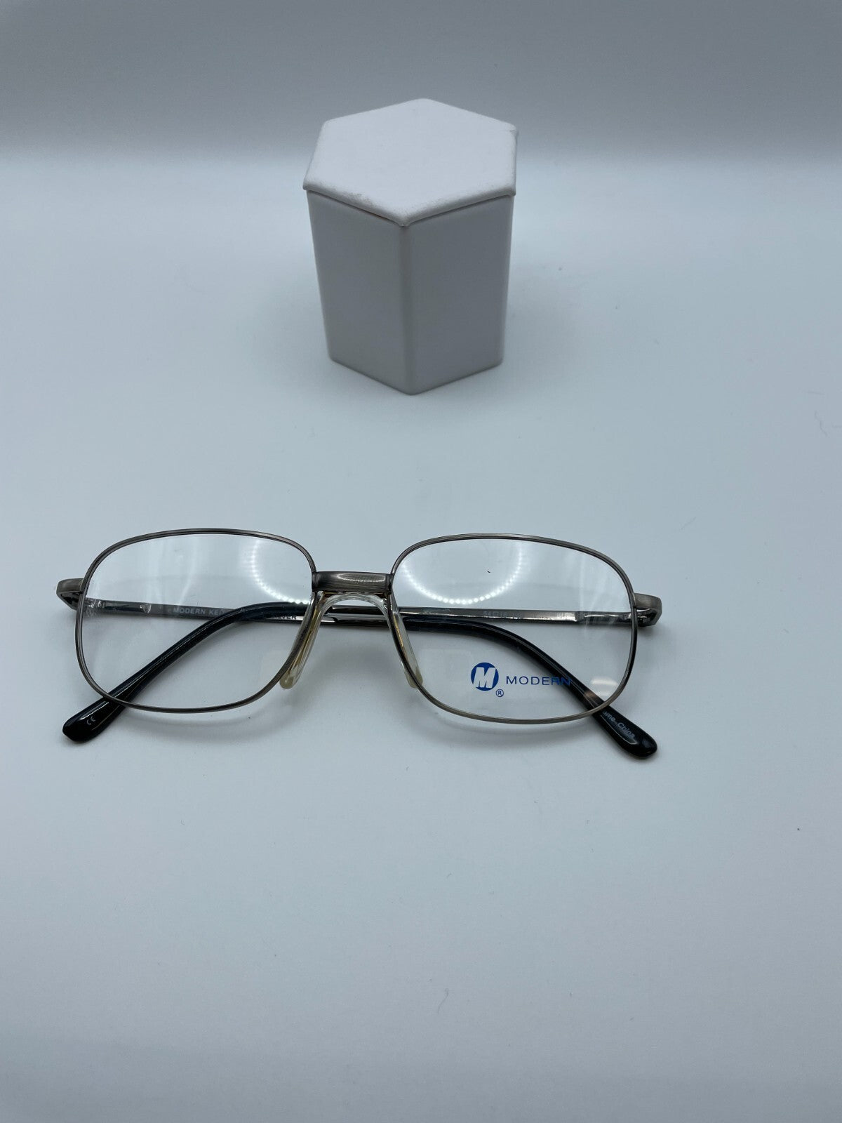 Modern Optical Brand Keith Model 54 Eye Antique Silver NEW