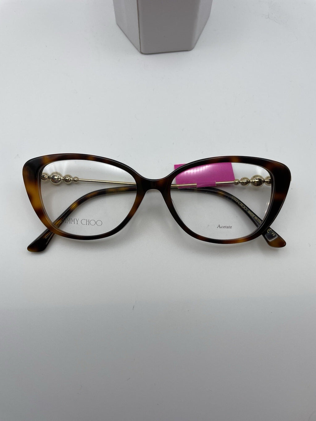Jimmy Choo JC337/G Model 52 Eye Tortoise NEW