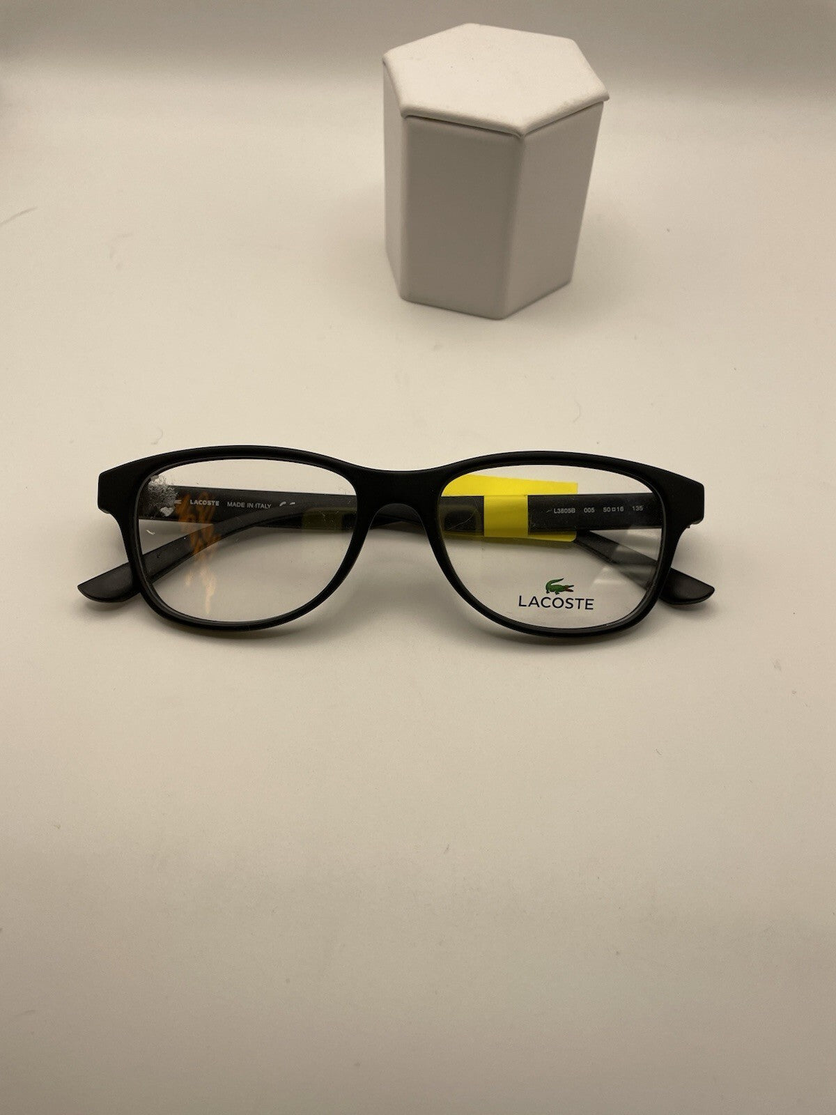 Lacoste Brand L3805B Model 50 Eye Black NEW