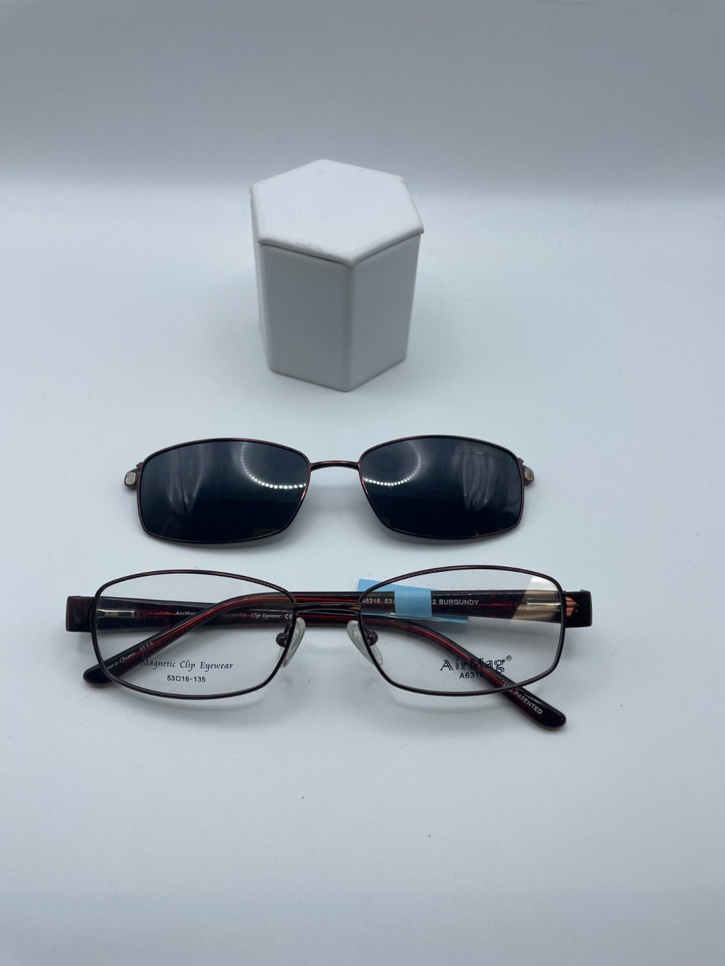 AirMag Brand A6316 Model 53 Eye Burgundy NEW