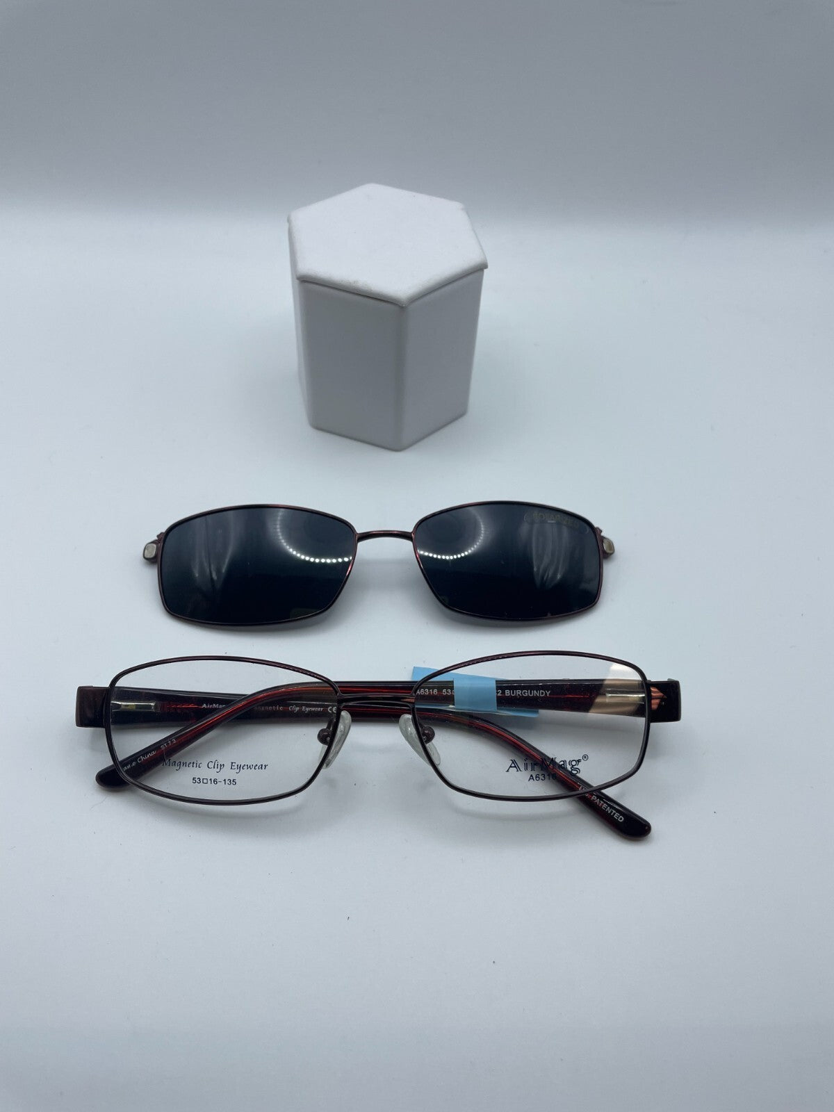 AirMag Brand A6316 Model 53 Eye Burgundy NEW